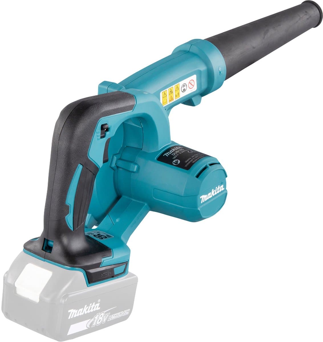 Makita DUB185Z Accu Blazer 18V - 3 standen, 80 m/s thumbnail 6