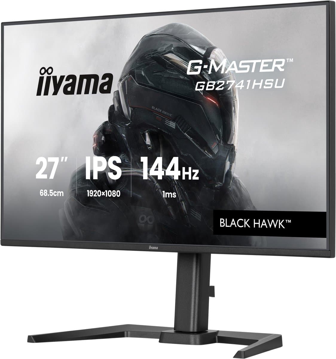 iiyama G-Master GB2741HSU-B1 Black Hawk - 27 inch - Full HD - IPS - 240 Hz - Verstelbaar thumbnail 3