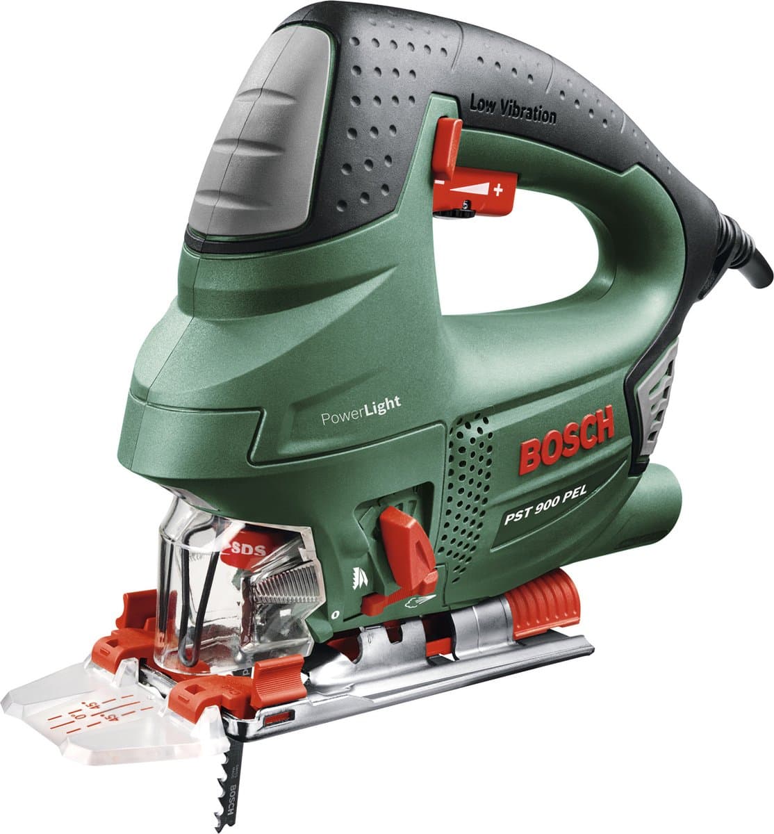 Bosch PST 900 PEL decoupeerzaag - 620W, snoer, pendelwerking thumbnail 7