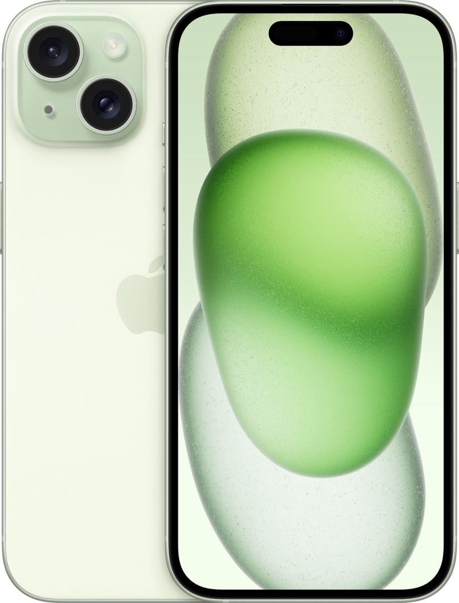 iPhone 15 512GB Green - Premium design met USB-C thumbnail 6