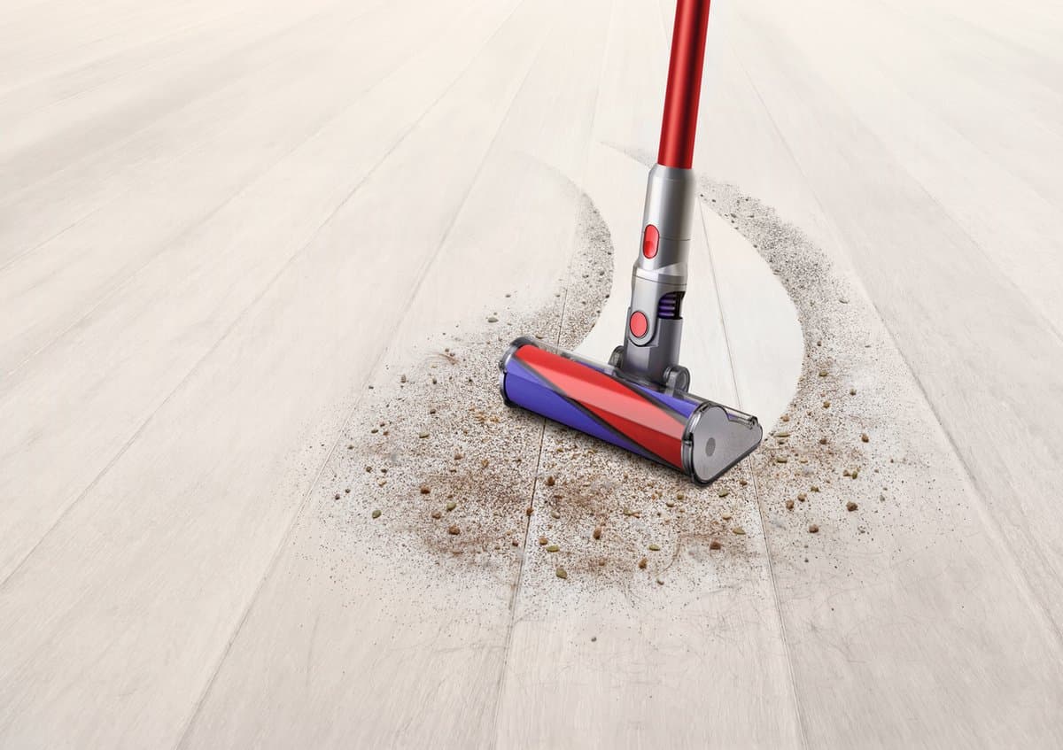 Dyson V11 Fluffy - Steelstofzuiger - Rood - 185 Air Watts - Speciale zachte roller thumbnail 5