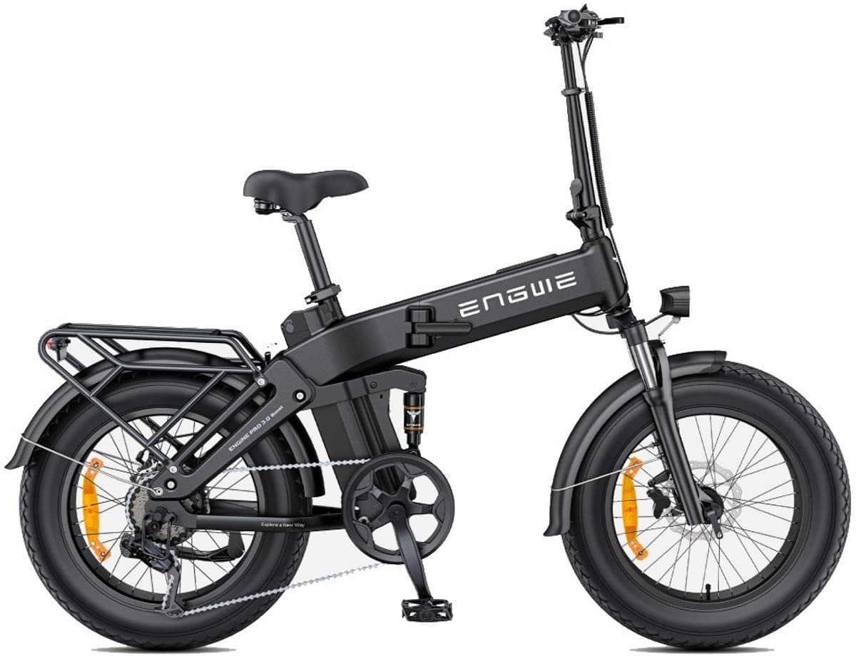 ENGWE ENGINE PRO 3.0 BOOST E-Bike -20 inch - 80km actieradius - 250W motor - zwart thumbnail 2