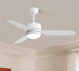 Productfoto van Merkloos plafondventilator Ø105 cm met licht en remote
