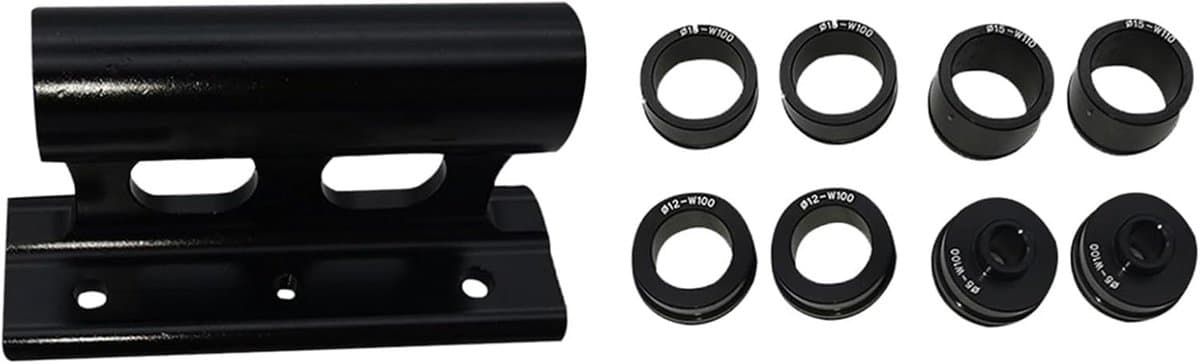 Fietsendrager Dak - Fietsmontage Set - Vervoer Fietsen - Stevige IJzeren Constructie - 11 cm Lengte - Zwart