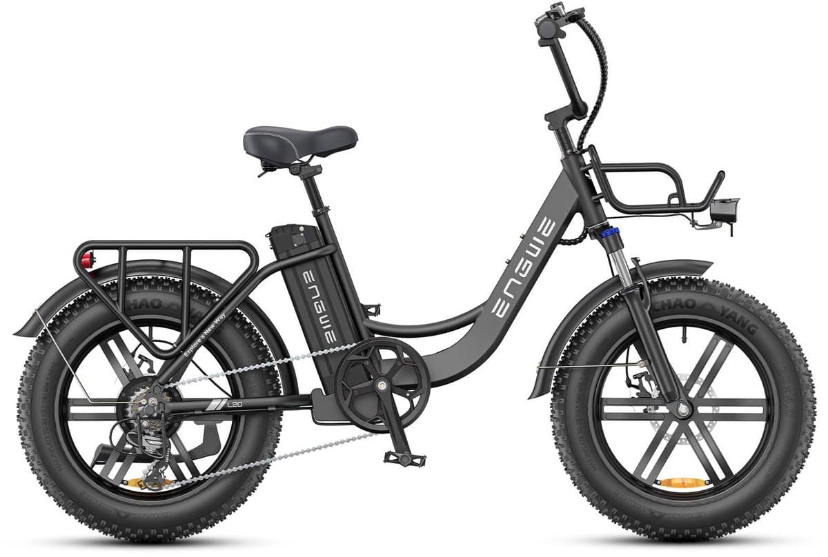 ENGWE L20 Boost E-Bike -20 inch - 126km actieradius - 250W motor - zwart thumbnail 3