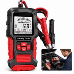 Productfoto van Batterijtester auto- Accu tester 12V 24V- Accudiagnose Tool -Storing Verwijderen – Auto Uitlezen –Voor Motor,Scooter,Boot,Camper