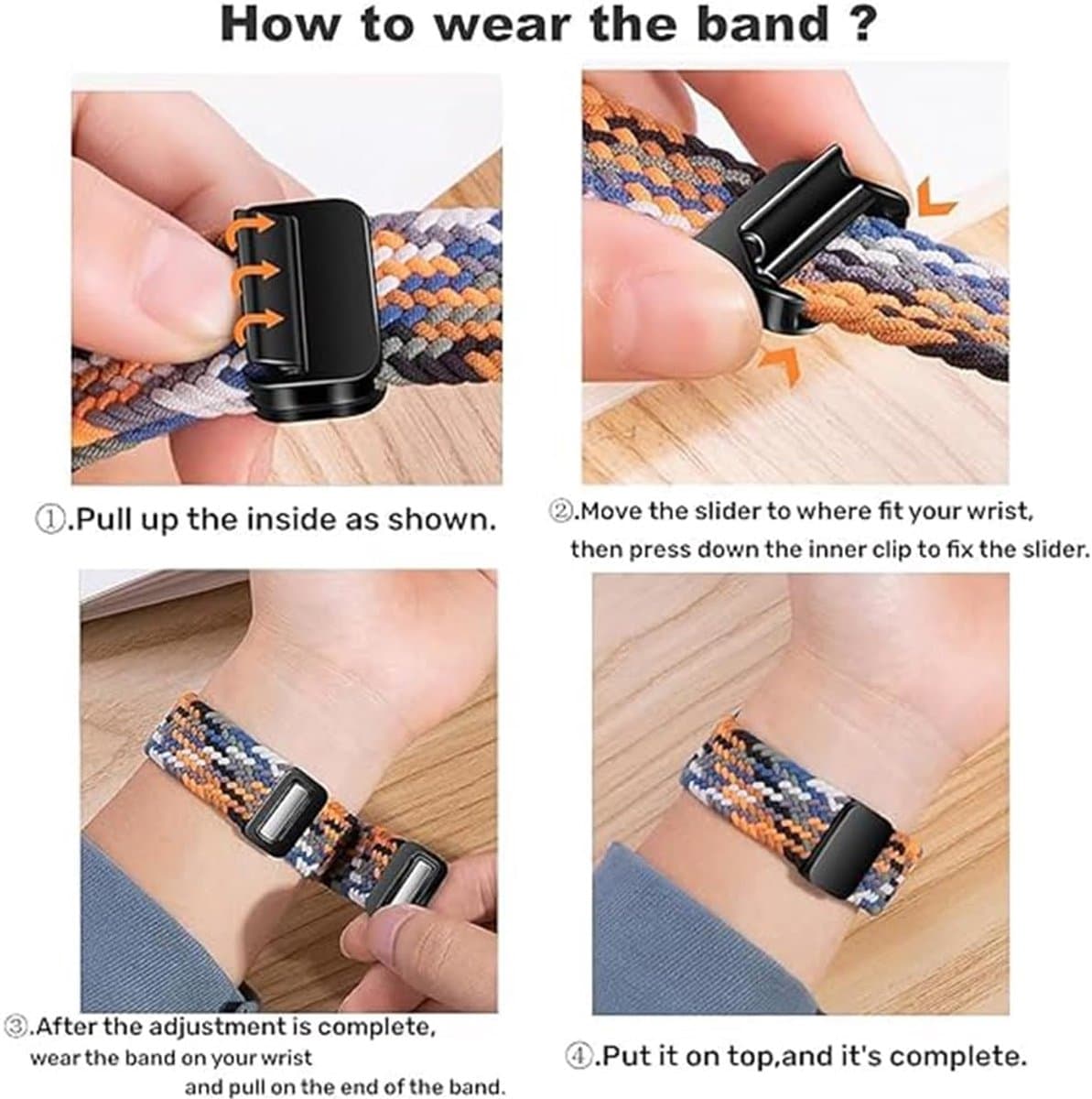 Thijox - Magnetisch Nylon Sport Armband 20mm - Vervangende Horlogeband voor Polar Ignite 2/3/Unite/Pacer/Withings ScanWatch 2 - Ideaal voor Sport en A thumbnail 4