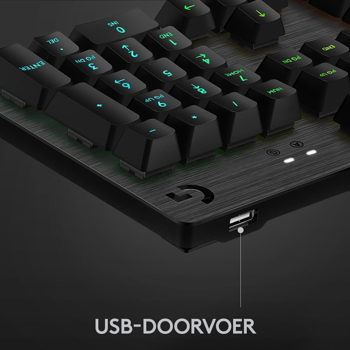 Logitech G512 - Mechanisch Gaming Toetsenbord - US Layout thumbnail 7