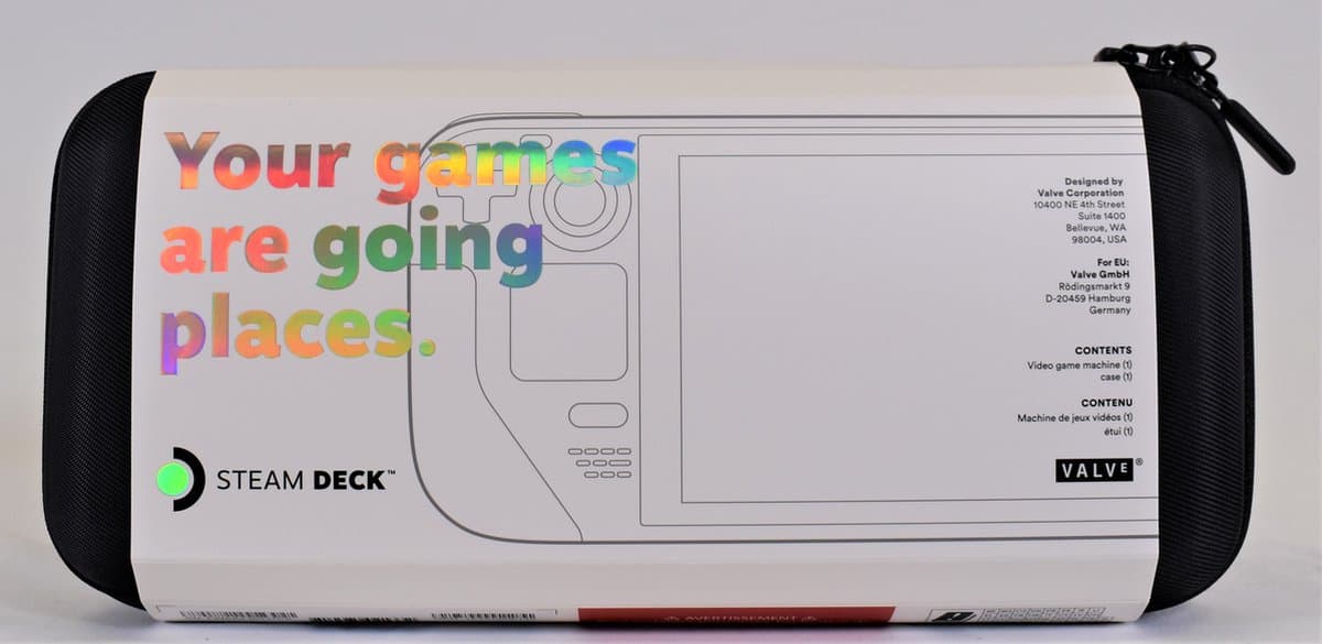 Valve Steam Deck - Handheld Console - 256GB - (UK) (PC) thumbnail 7