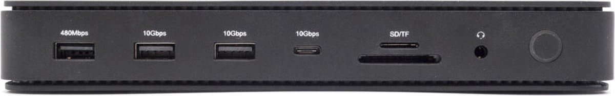 i-Tec - Thunderbolt 4 Docking Station Pro - 2 x DisplayPort - 1 x TB4 - 2.5G Ethernet - 1 x 8K - 5 x USB-A - 1 x USB-C - Kaartlezer - 92W Opladen thumbnail 4