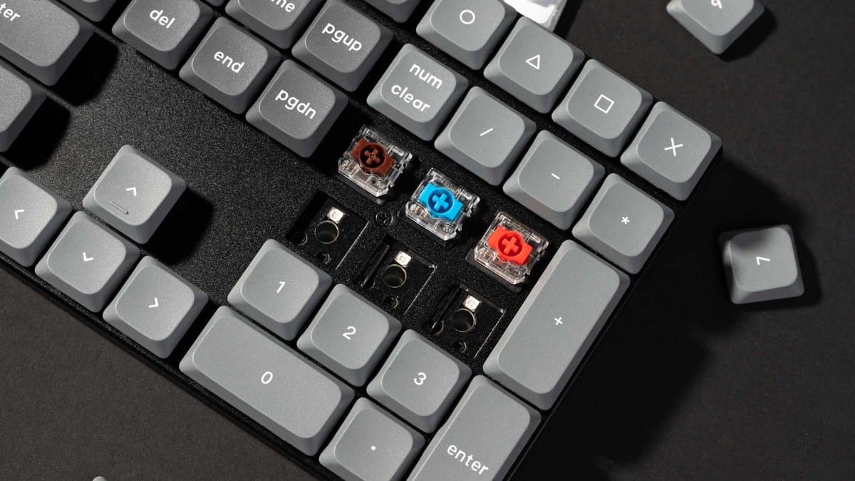 Keychron K5 Max QMK/VIA mechanisch toetsenbord red switch thumbnail 3