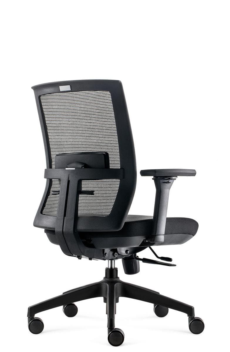 BENS 835-Ergo-4 - Ergonomische Bureaustoel - Bureaustoelen voor volwassenen - Kantoorstoel - Comfortabele rug - en lendenondersteuning voor lang zitten – GREENGUARD Gold, NEN-EN 1335 en ARBO – Thuiswerk en kantoor thumbnail 7