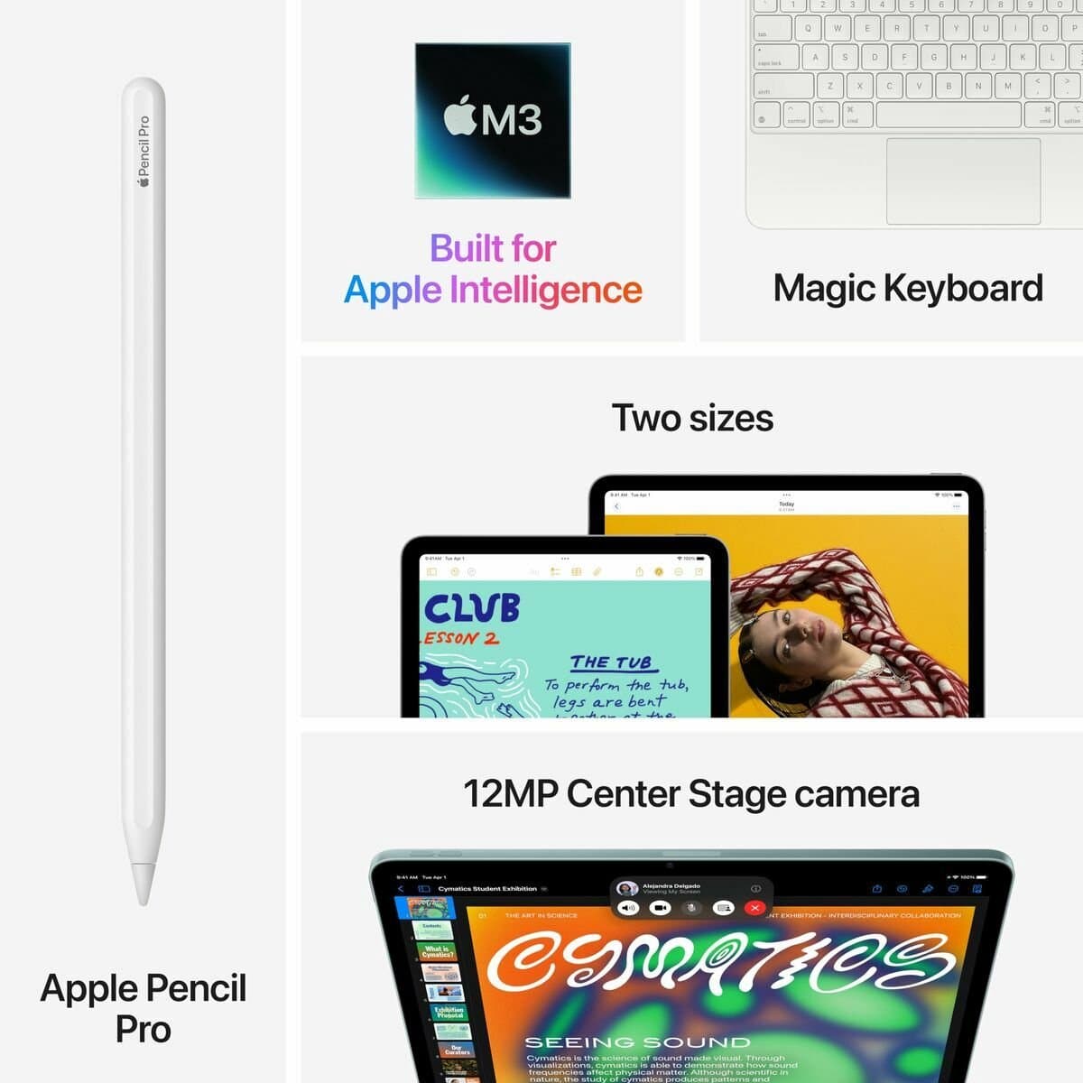 Apple iPad Air M3 2025 - 13 inch, M3-chip, Liquid Retina thumbnail 4