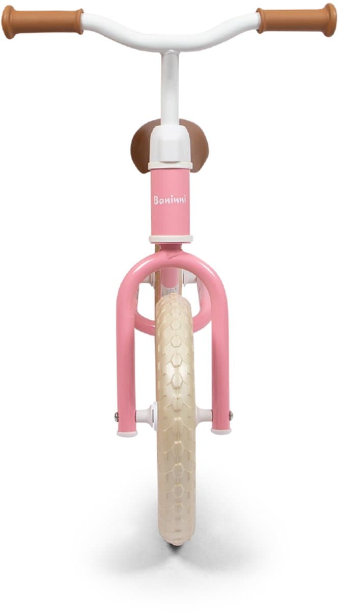 Baninni Loopfiets 2 - 5 Jaar Lola Roze - Wit thumbnail 5