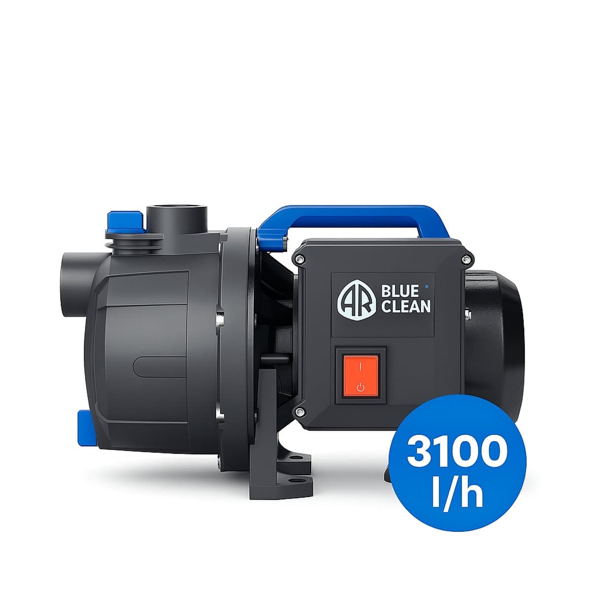 Annovi Reverberi ARGP 600P Beregeningspomp / Waterpomp 600W - 3100l/h - Pomphuis - Zelfaanzuigend Tuinpomp - Aanzuigpomp - Voor besproeien van tuin / gazon