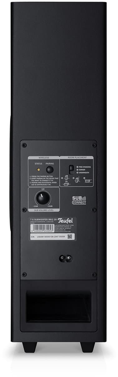 Teufel CINEBAR 11 voor Dolby Atmos "4.1-Set" - Soundbar met draadloze subwoofer & rearspeakers - Bluetooth met aptX - Virtuele surround sound - zwart thumbnail 7