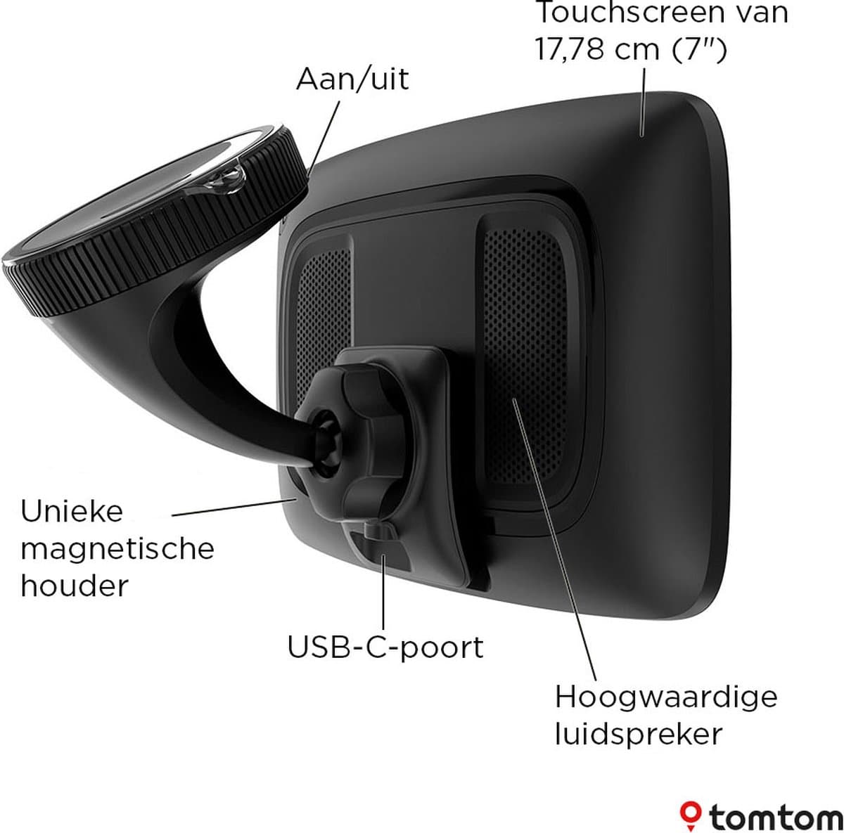 TomTom GO Navigator 7 (2nd GEN) - Autonavigatie - Europa thumbnail 4