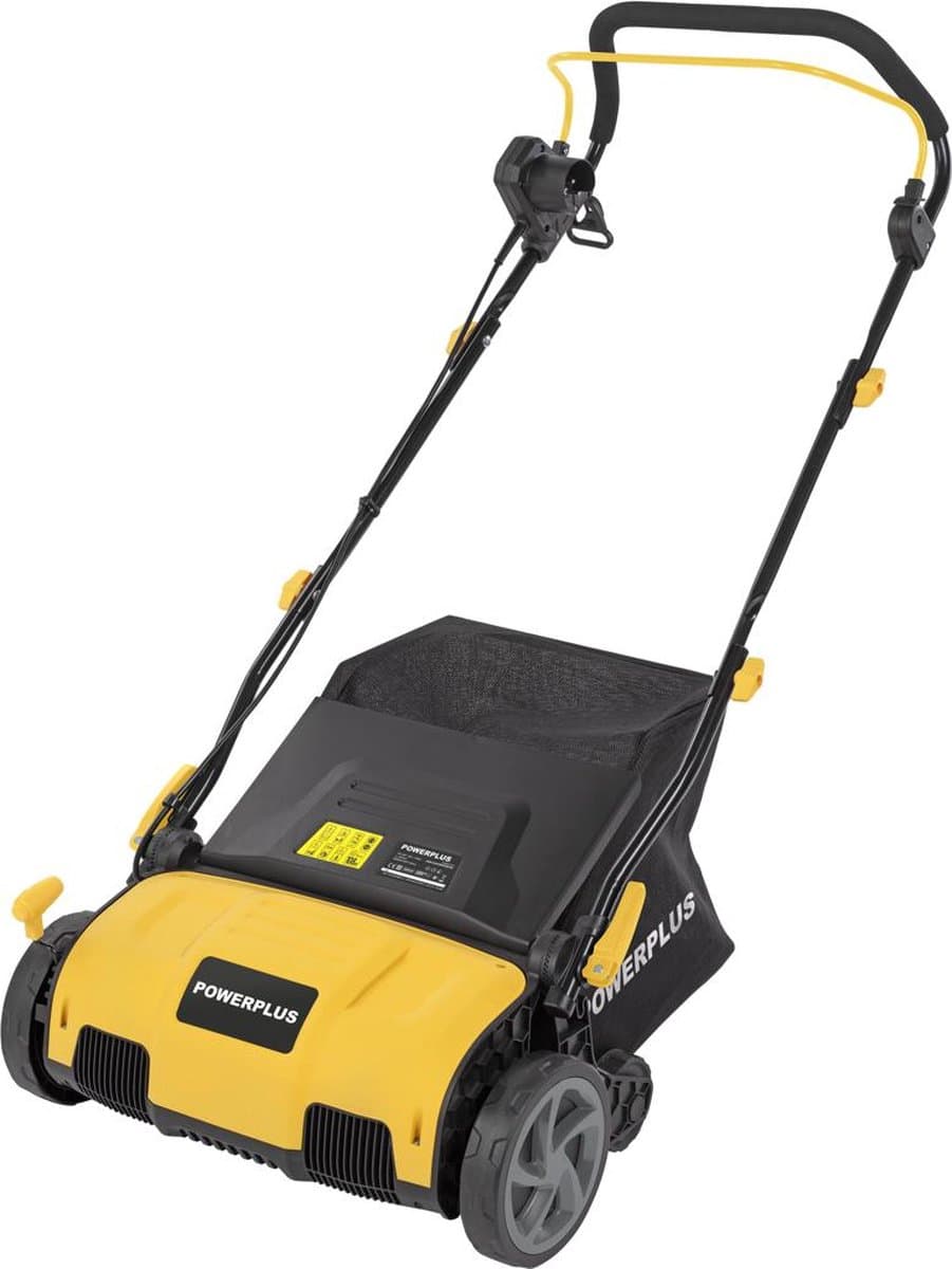 Powerplus Elektrische Verticuteermachine POWXG75160 - 1600 W en snijbreedte van 360 mm, 2-in-1 Elektrische beluchter en verticuteermachine voor uw tuin thumbnail 6