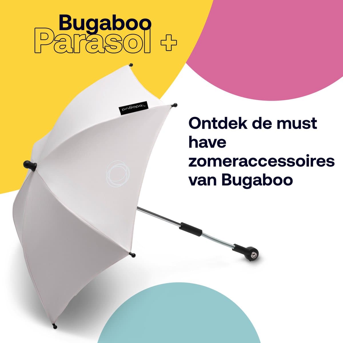 Bugaboo Kinderwagen Parasol - Fris Wit thumbnail 6