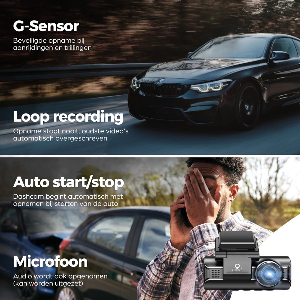 AZDome M770 Pro 2CH 4K-dashcam thumbnail 7