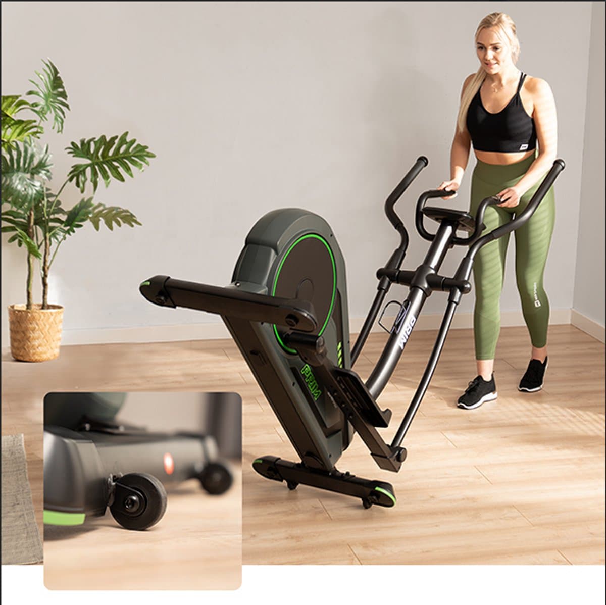 Hop-Sport HS-120C Prim – Crosstrainer – 14 kg Vliegwiel – 32 Weerstandsniveaus – App-Compatibel thumbnail 6