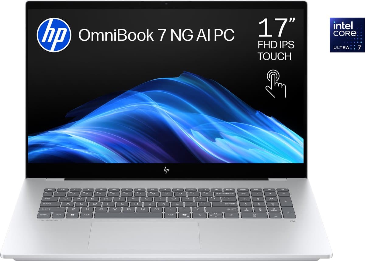 HP OmniBook 7 17-inch Copilot+ - AI Boost voor freelancers