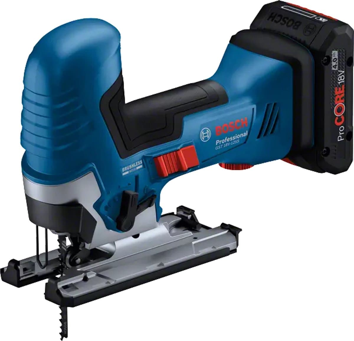 Bosch GST 18V-125 S: borstelloze accu-decoupeerzaag met SDS thumbnail 8