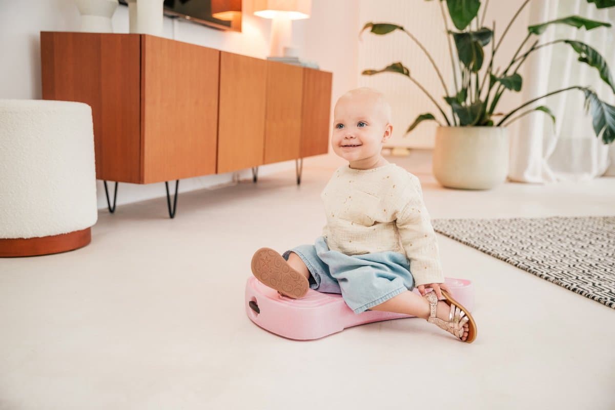 Scoot & Ride My First Baby - Roze - 3-in-1 loopwagen voor baby's thumbnail 6