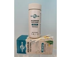 TSTCHECK Aquarium water test | 6 in 1 | 100 strips