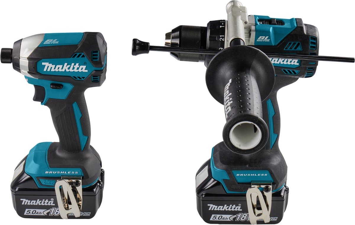 Makita Combiset DLX2418TJ Boor + Schroefmachine thumbnail 3
