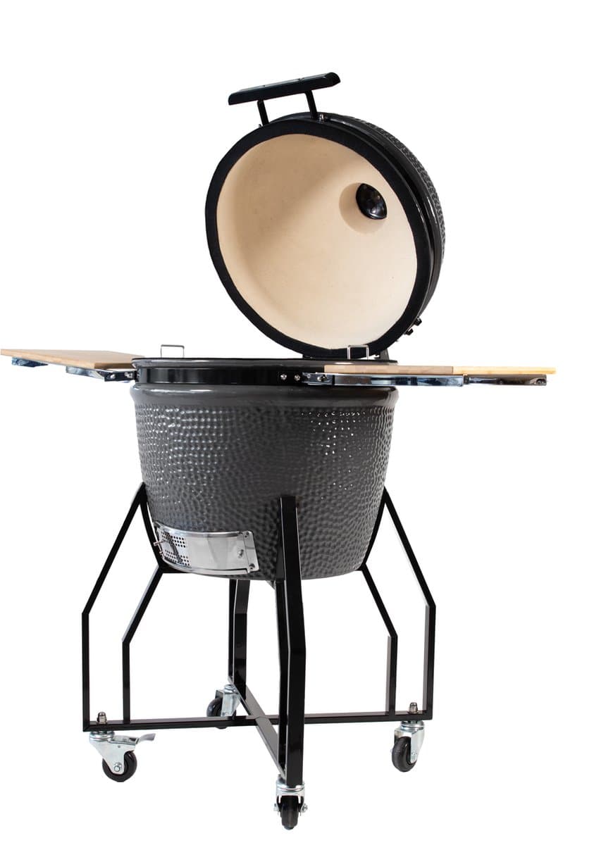 Grill Guru Kamado Barbecue Original Large ø47cm / ø18,5inch - Compleet - Grijs thumbnail 4