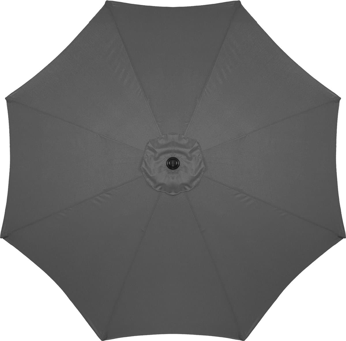 Springos Parasol | Parasols | Kantelbaar | Met ventilatie | Antraciet | Ø 300 cm thumbnail 3