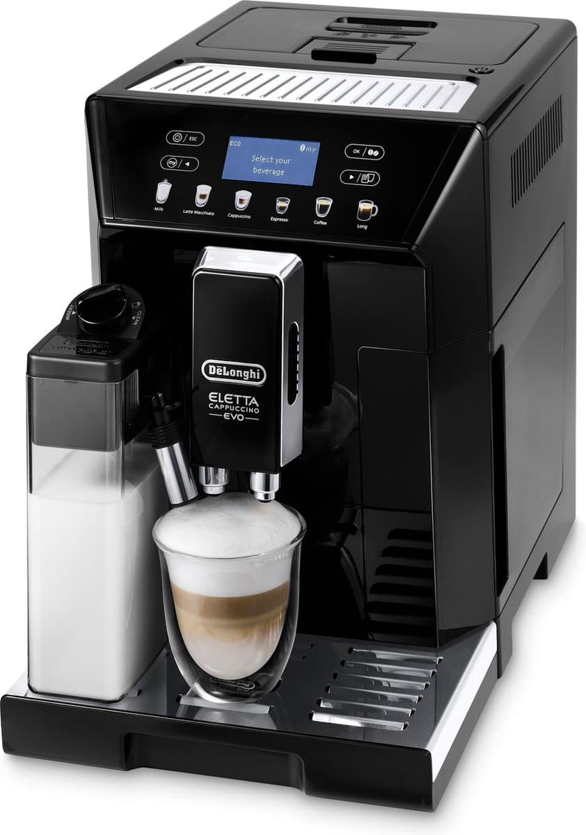 DeLonghi ECAM46.860.B - Volautomatische Espressomachine - Zwart thumbnail 2
