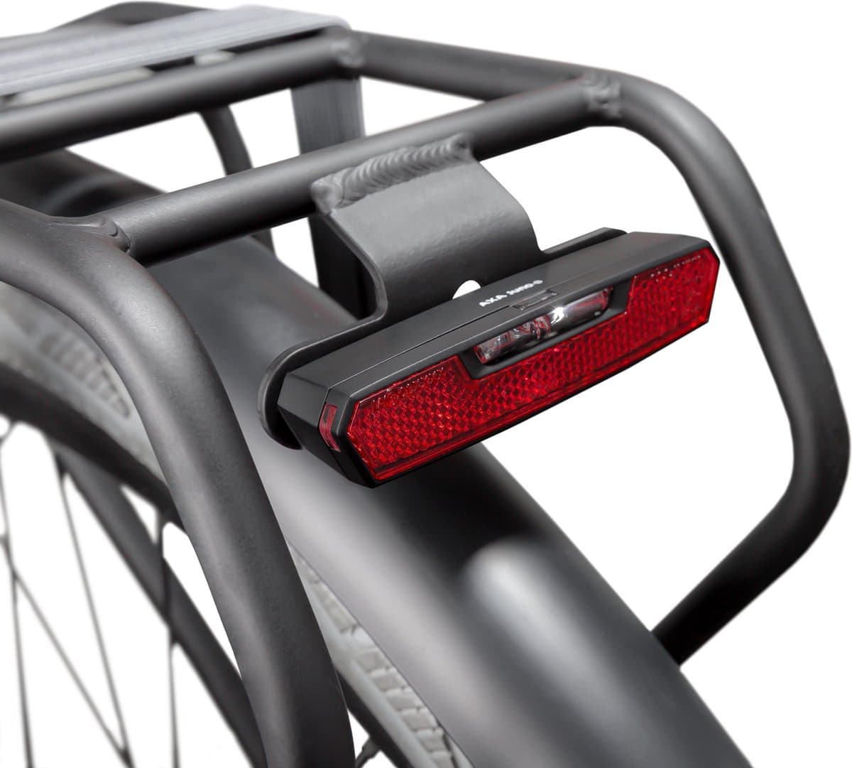 AXA Juno Battery 50 mm Fietsverlichting – LED Fietslampjes Achterlicht op Batterijen – Waterdicht – StVZO Goedgekeurd – Auto Off systeem - Fietslicht met Zijzicht thumbnail 7