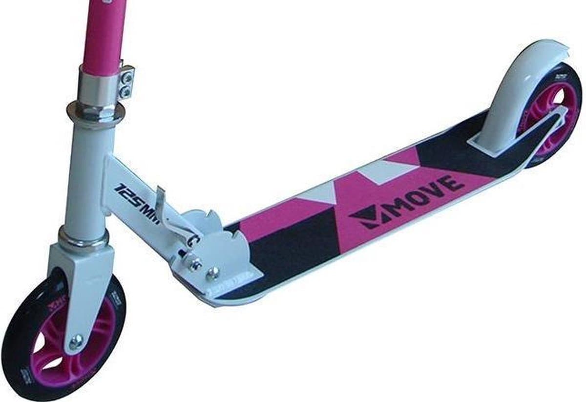 Step - Move Scooter 125 Pink - roze wit - 125mm - vouwbaar - in hoogte verstelbaar - vanaf 3 jaar thumbnail 6