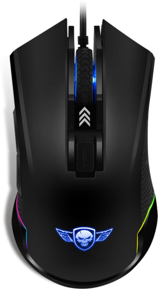 Spirit of Gamer ELITE-M20 Bedrade Gaming Muis - Professionele Optische Sensor met RGB-verlichting en Programmeerbare Knoppen - Rechtshandig - afbeelding 1