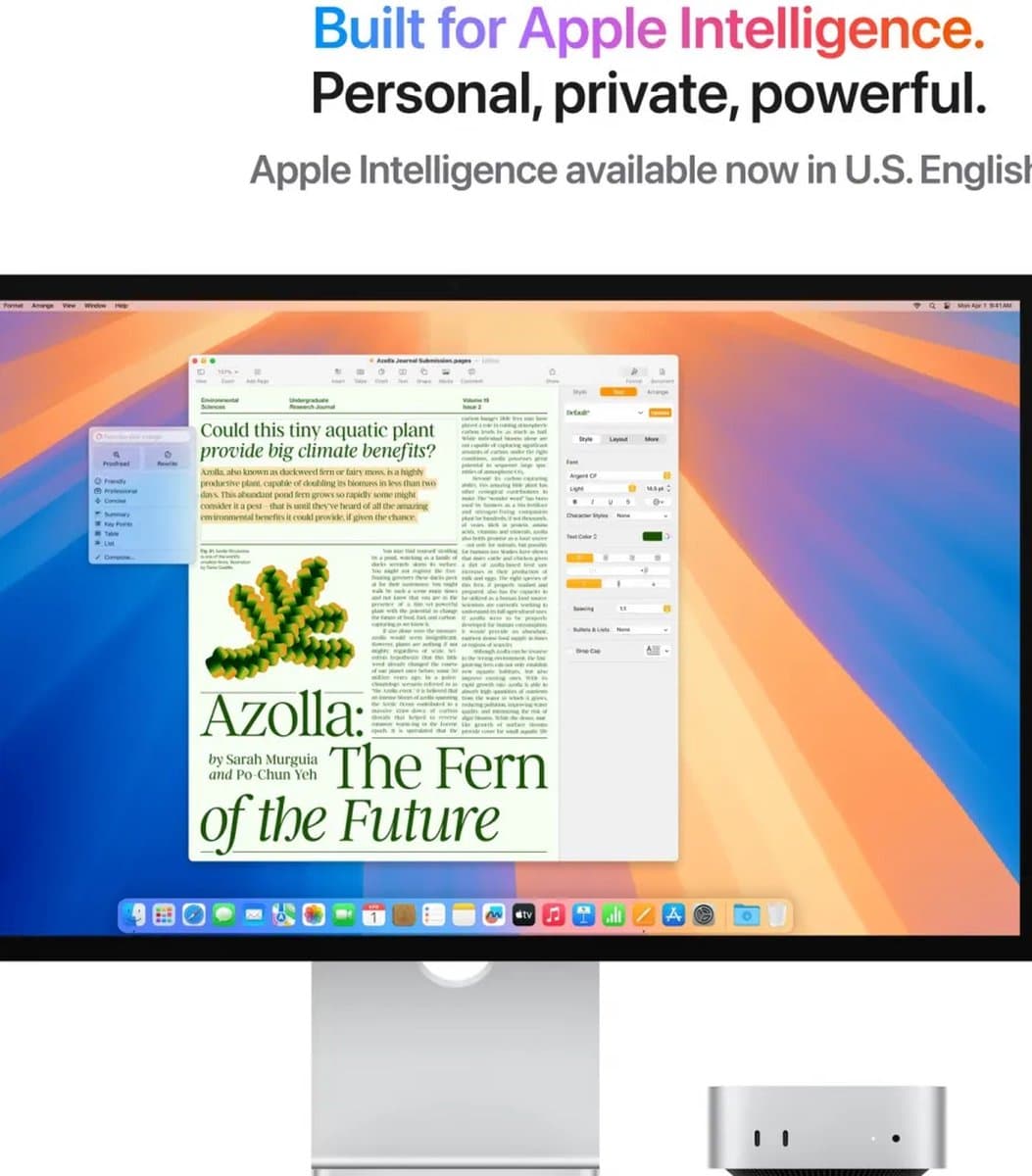 Apple Mac Mini 2024 - M4 pro, 12 Core CPU, 16 Core GPU, 24GB RAM, 512GB SSD thumbnail 3
