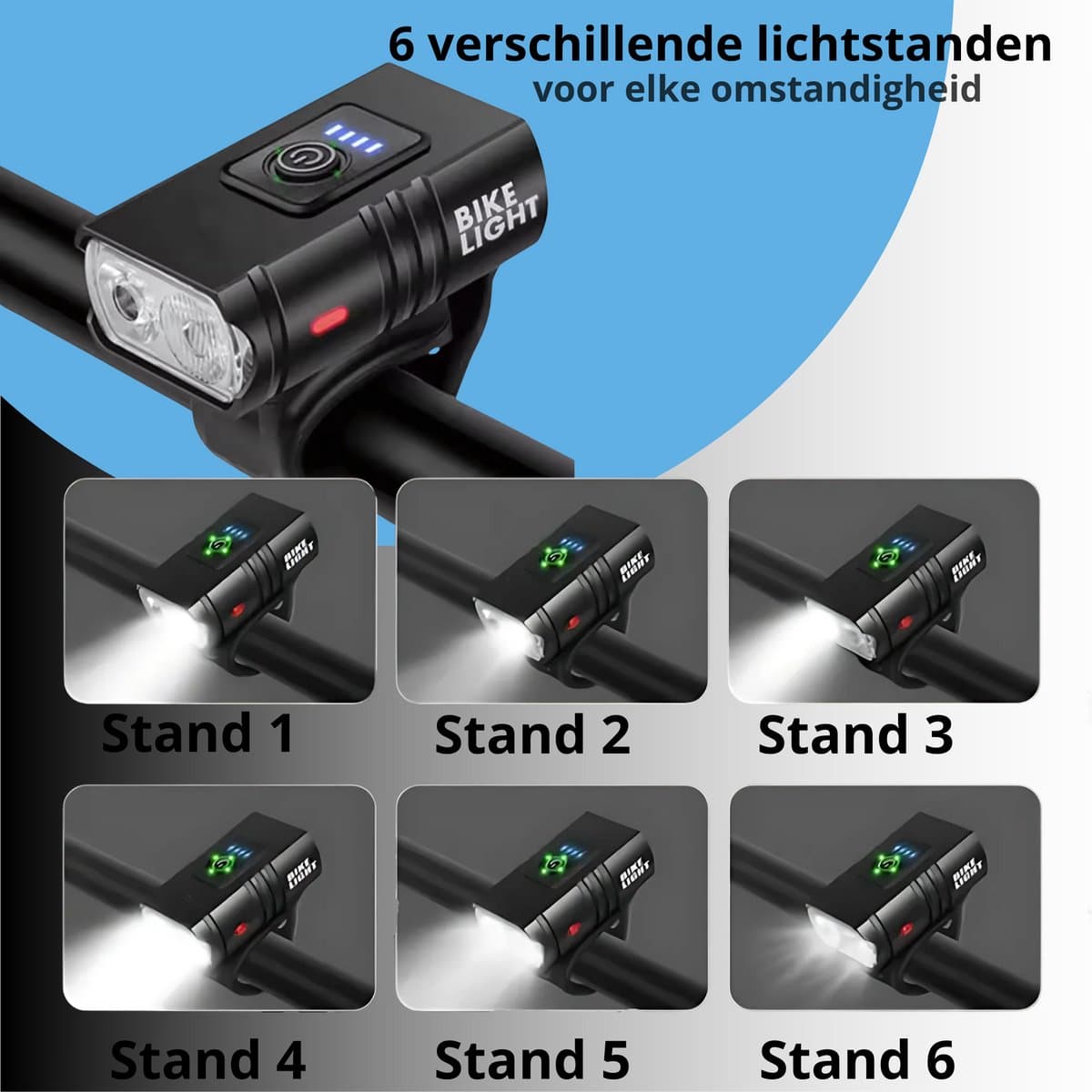 Luxamore ClearPath LED Fietsverlichting 1000 Lumen USB thumbnail 8