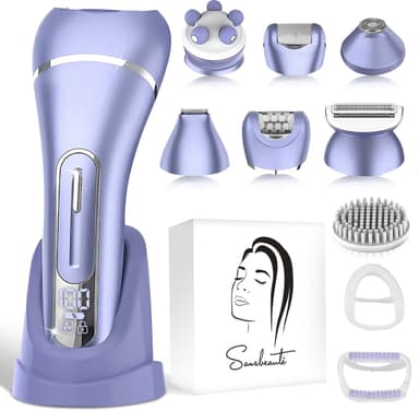 Sansbeauté 7-in-1 ladyshave met epilator en trimmer