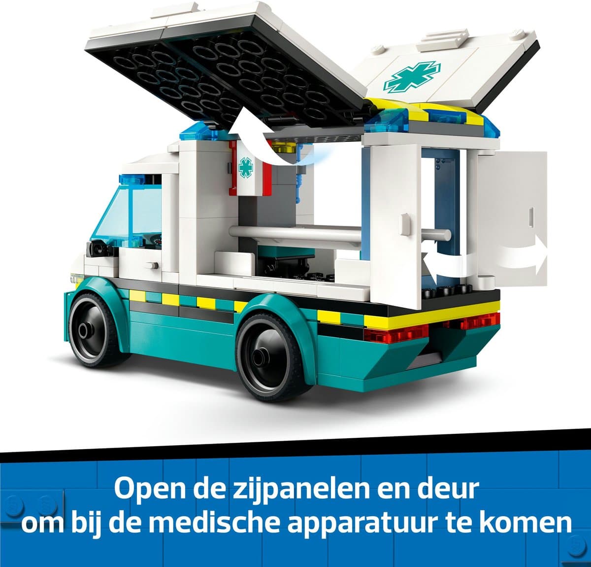 LEGO City Ambulance 60451: constructiespeelgoed voor kinderen vanaf 5 jaar thumbnail 2