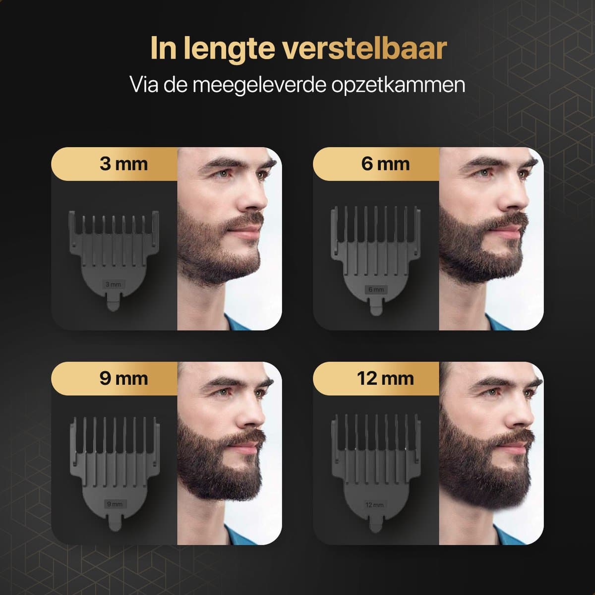 Wellshave 5 in 1 Baardtrimmer Mannen Pro - Trimmer Baard en Lichaam - Vaderdag Cadeau thumbnail 5