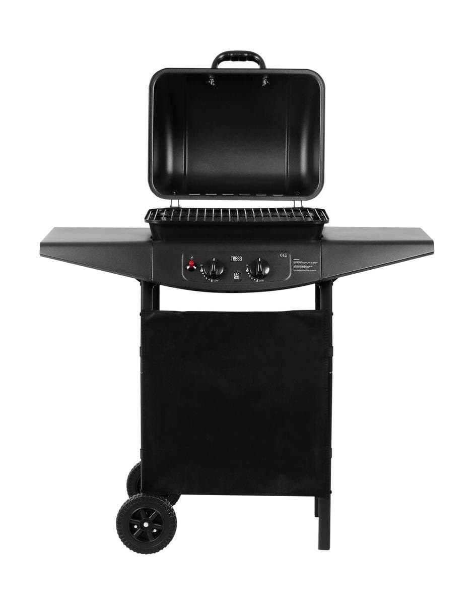 Teesa TSA0080 - Gasbarbecue BBQ 2000 met twee branders en onderstel thumbnail 3