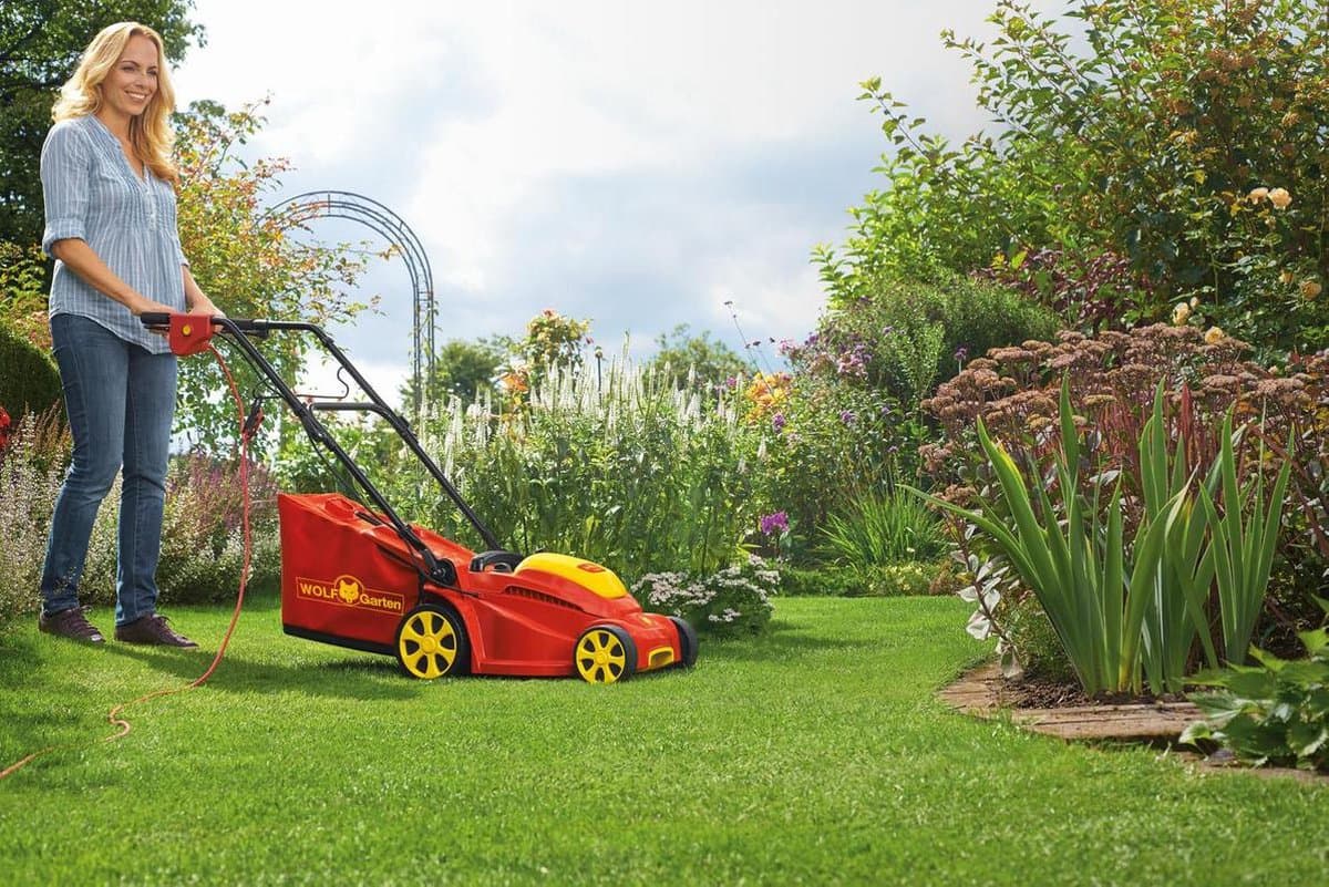 WOLF-Garten A 340 E – 1400W elektrische grasmaaier 34 cm thumbnail 5
