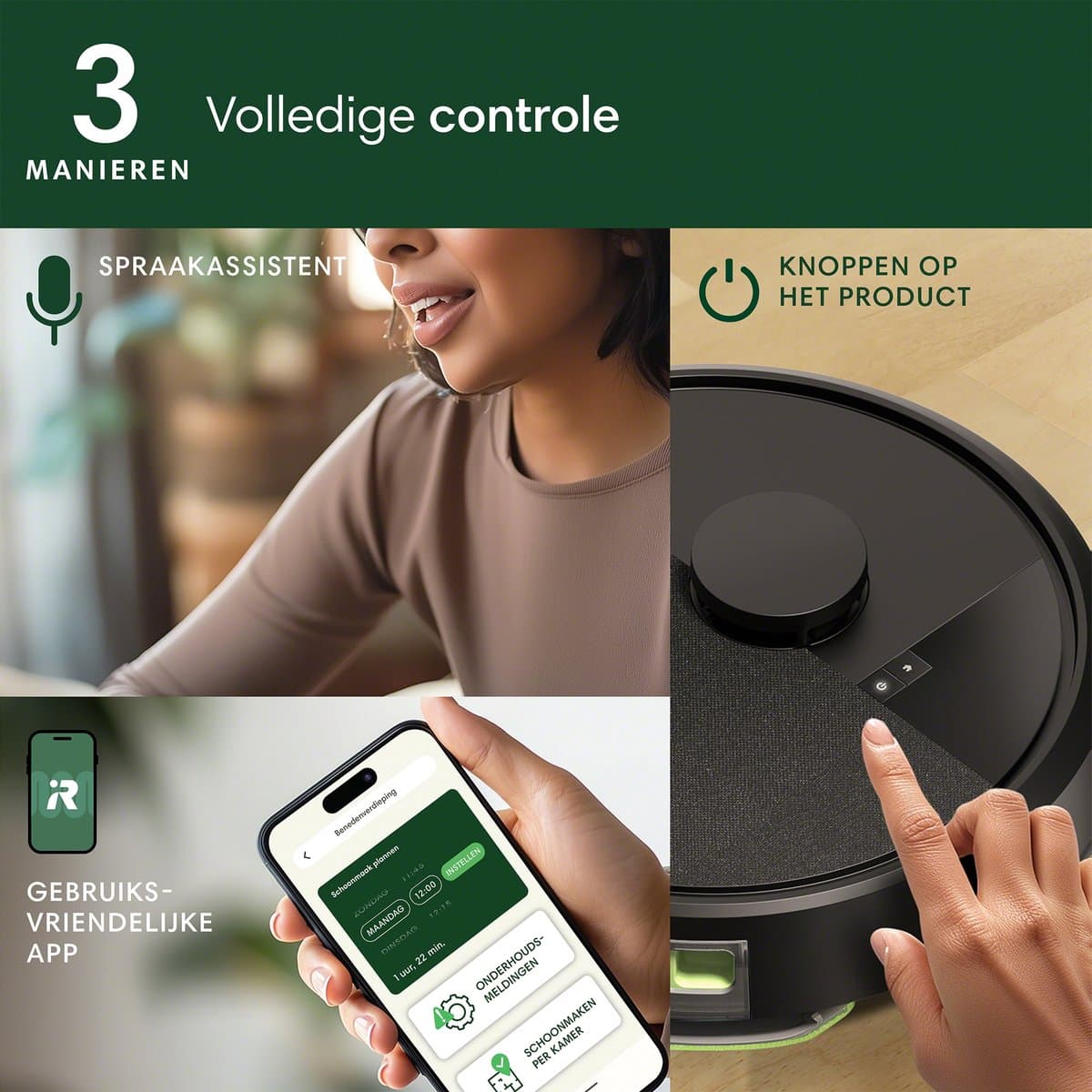 iRobot Roomba 105 Combo met compact AutoEmpty Dock thumbnail 5