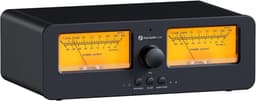 Productfoto van Fosi Audio LC30 VU Meter Versterker Luidspreker Selector Box, 2-Weg Analoge Audio Schakelaar