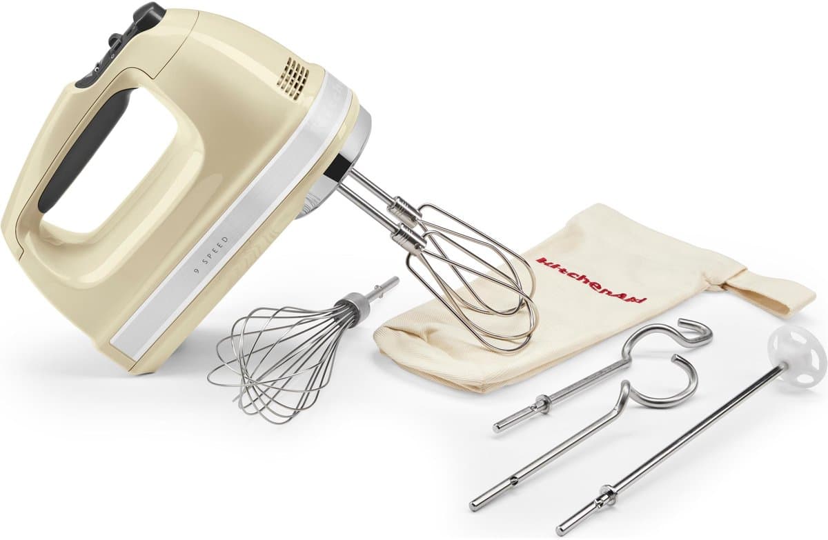 KitchenAid 5KHM9212EAC - Handmixer - Amandelwit thumbnail 2