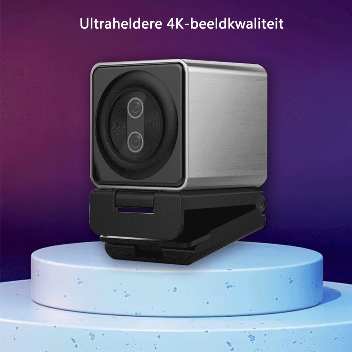 NAXSIR 4K HD Media Webcam met Fernbedienungen - Ideal voor Web Conferencing & Live Streaming | Met Verrekijker Optiek en Afstandsbediening thumbnail 2