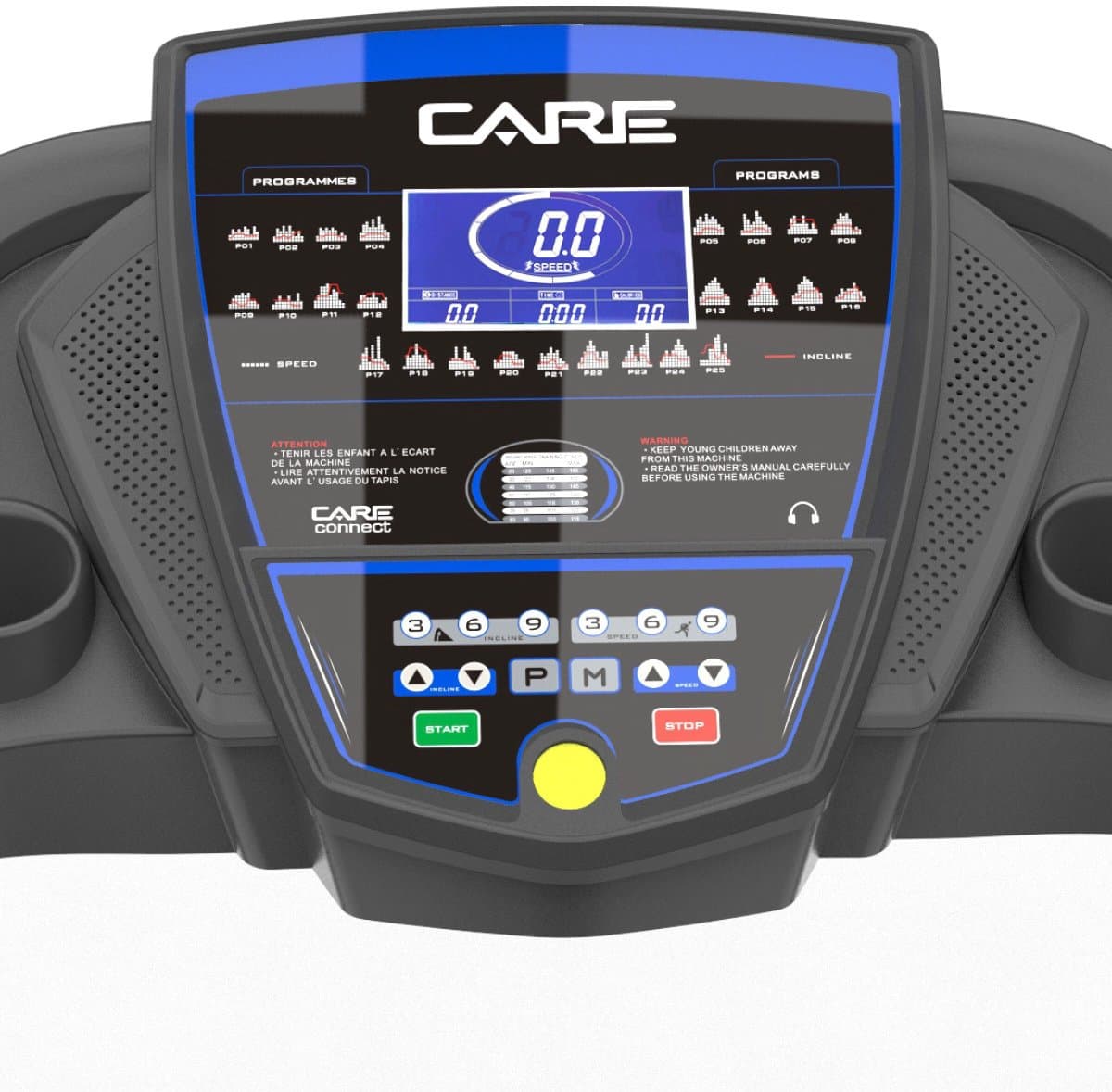 CARE CT-5584-3 loopband - 18 km/u, 25 programma's