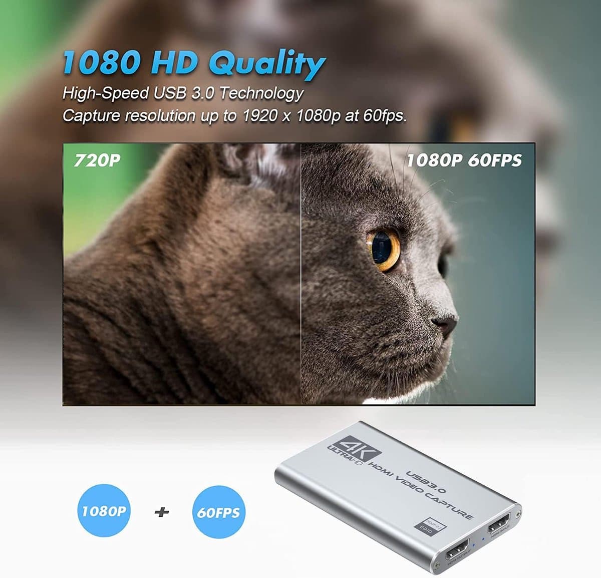 Lexium Capture card 4K - Game Capture Card - Video Grabber - Video Capture Card 4K thumbnail 6