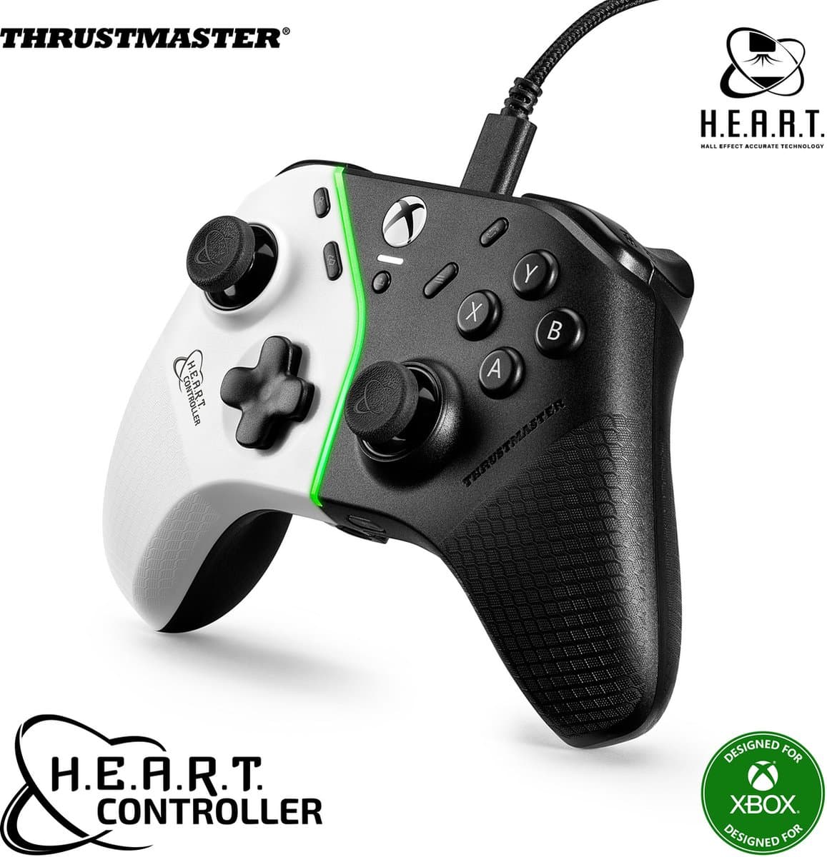 Thrustmaster H.E.A.R.T Gamepad - voor Xbox Series X|S / PC - Hall-effect - anti-drifttechnologie - HEART thumbnail 3